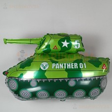 Шар (31''/79 см) Фигура, Танк, Зеленый